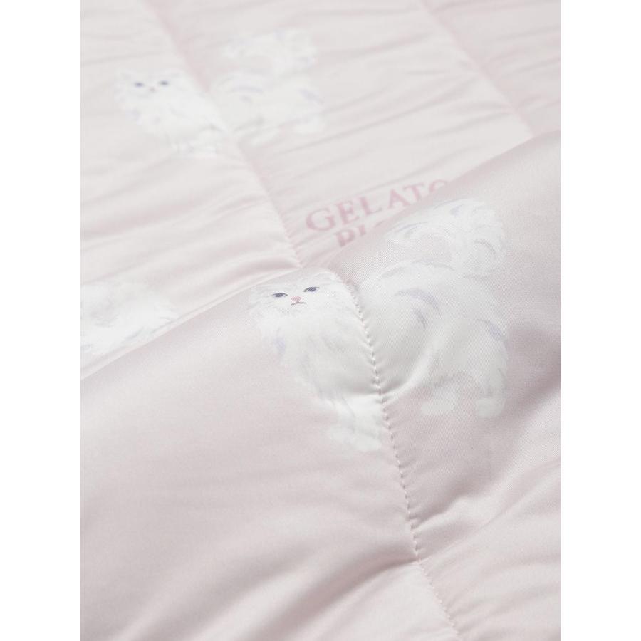 gelato pique（ジェラートピケ） Sleep 接触冷感 CAT柄敷きパッド