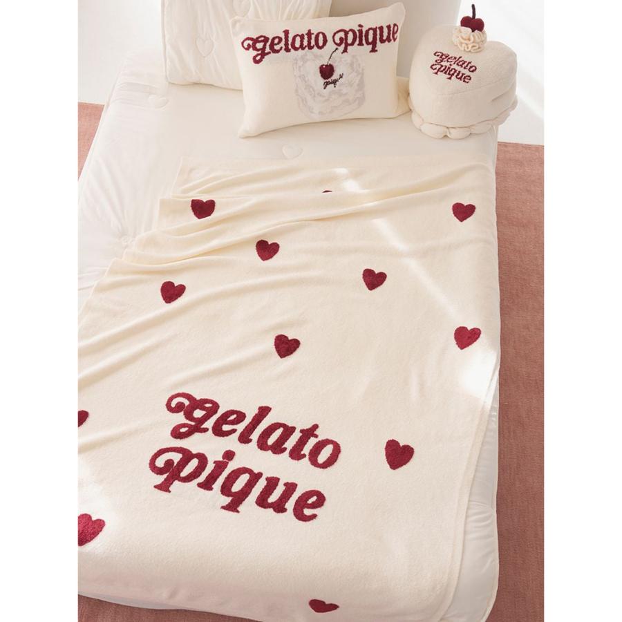 gelato pique（ジェラートピケ） Sleep ハートロゴジャガード マルチ