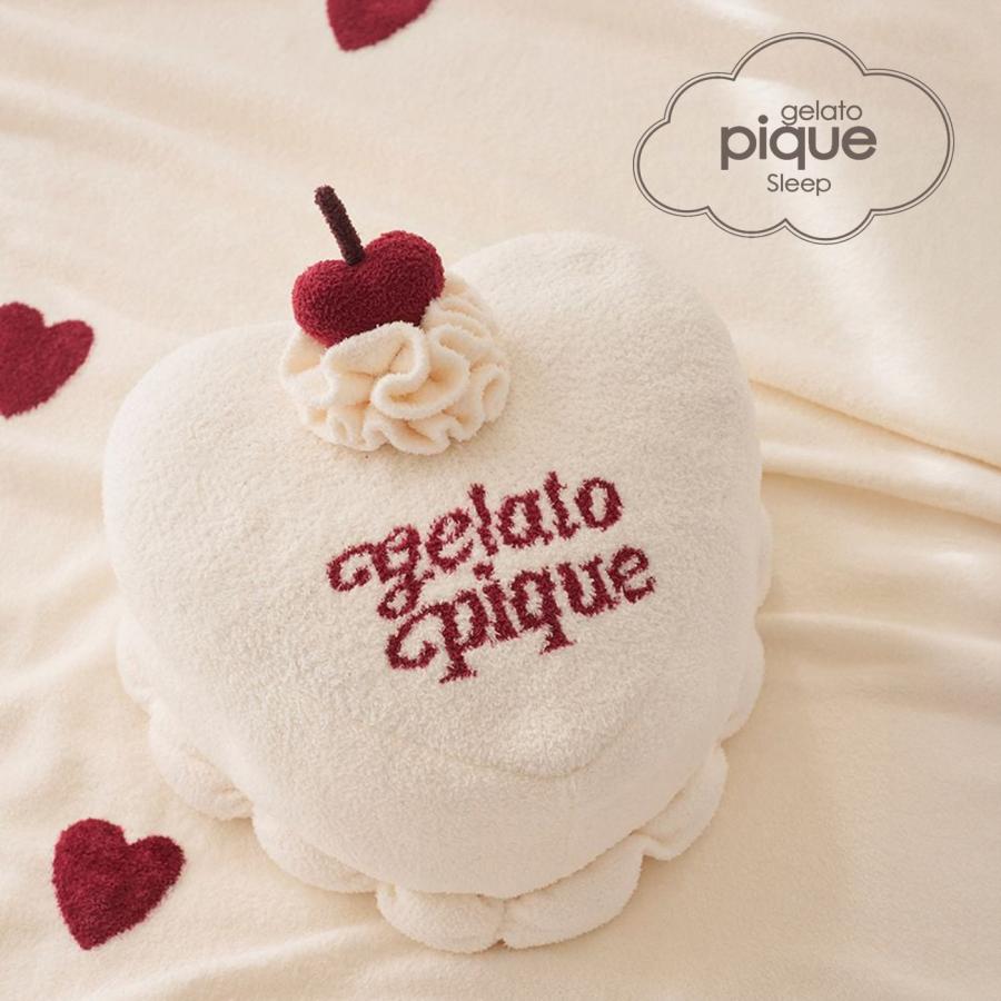 gelato pique（ジェラートピケ） Sleep ハートケーキ お昼寝クッション