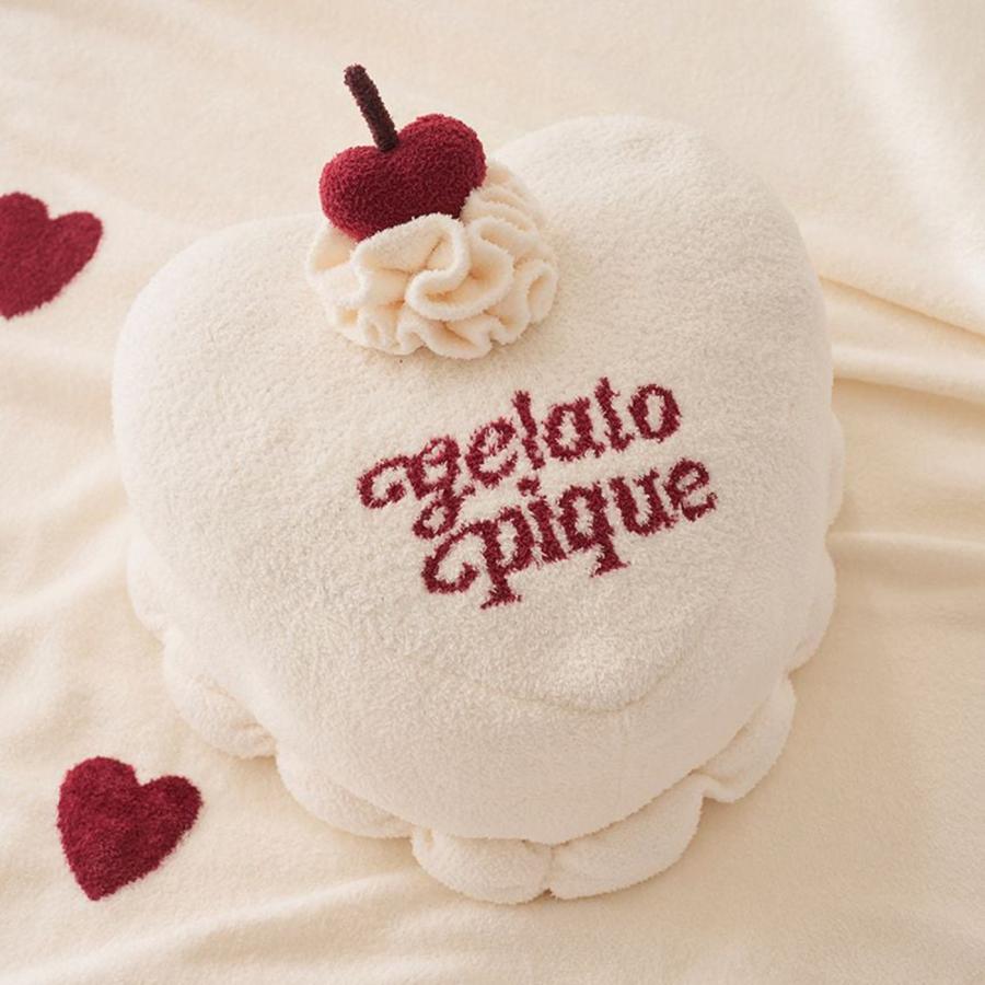 ジェラートピケ【Sleep】ハートケーキ お昼寝クッション gelato pique（ジェラートピケ） Sleep ハートケーキ お昼寝クッション
