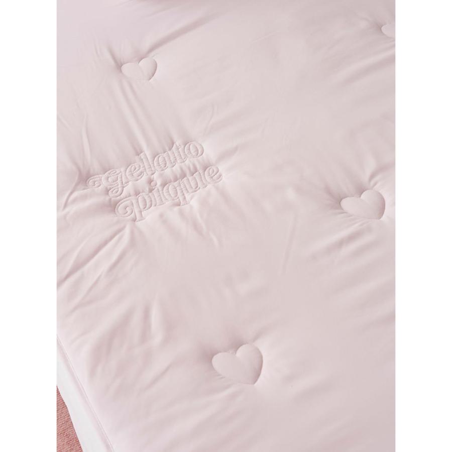 gelato pique（ジェラートピケ） Sleep ハートロゴ 敷きパッド
