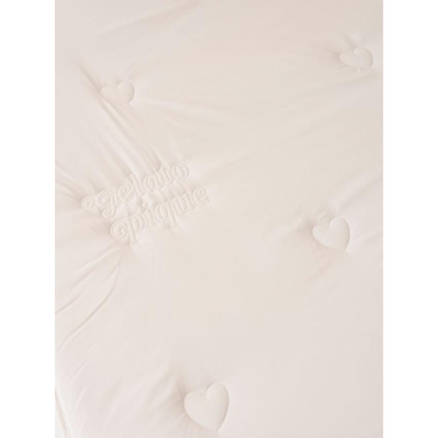 gelato pique（ジェラートピケ） Sleep ハートロゴ 敷きパッド（ダブル