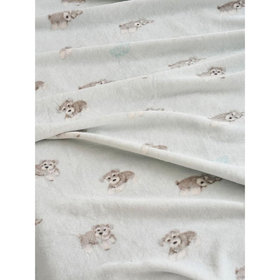 gelato pique（ジェラートピケ） Sleep DOG柄コットン毛布 psgg262854