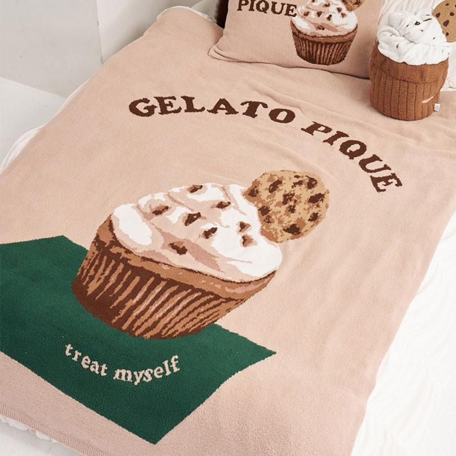 ジェラートピケ マルチカバー ウエスティ 毛布 ブランケット gelato pique（ジェラートピケ） Sleep スイーツジャガードマルチ