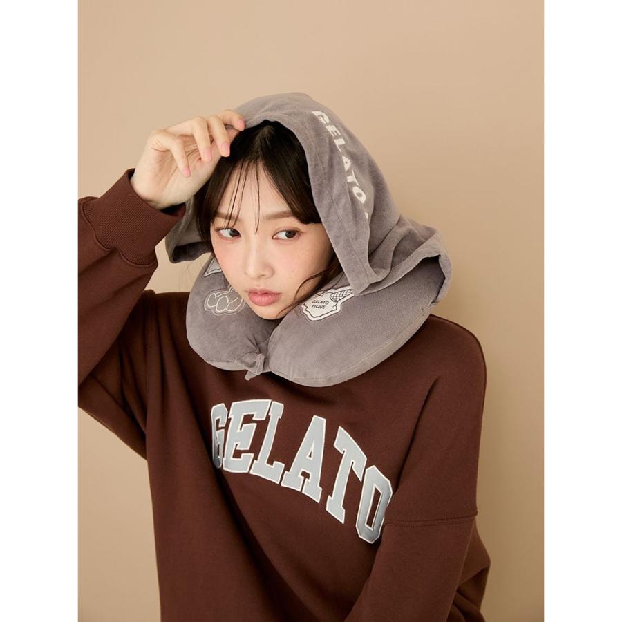 gelato pique（ジェラートピケ） トラベルグッズ フード付きネック