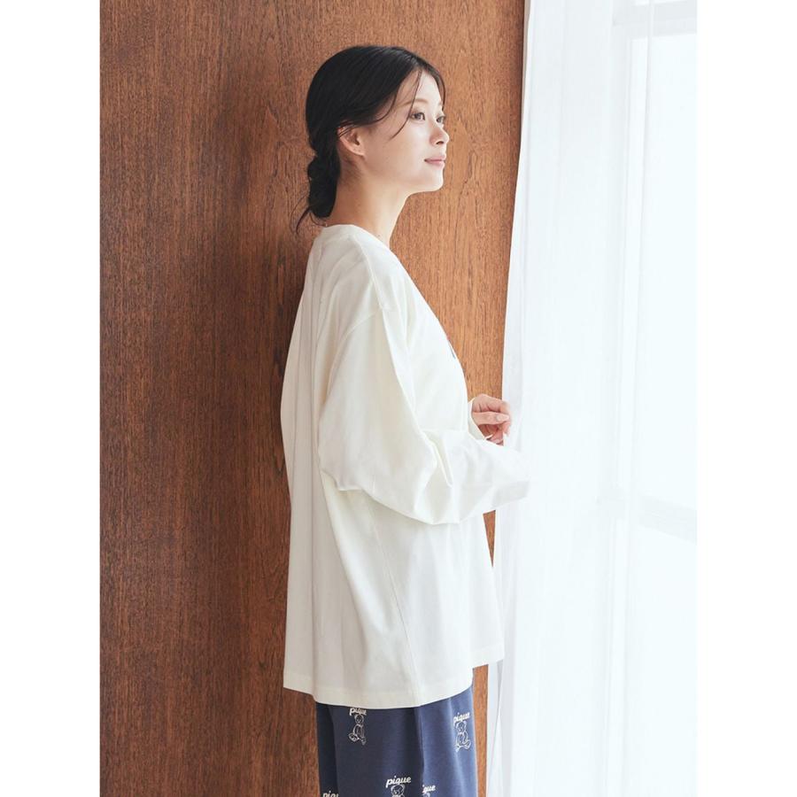 gelato pique（ジェラートピケ） UNISEX ワンポイントロンT puct254375