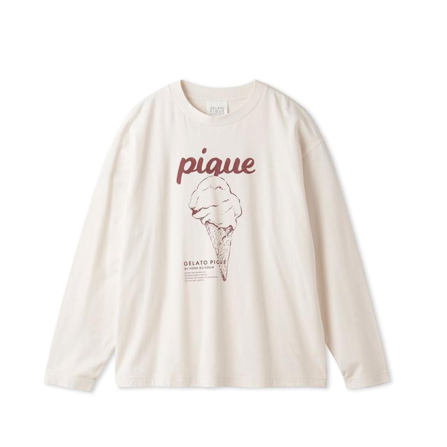gelato pique ジェラートピケ UNISEX ワンポイントロンT