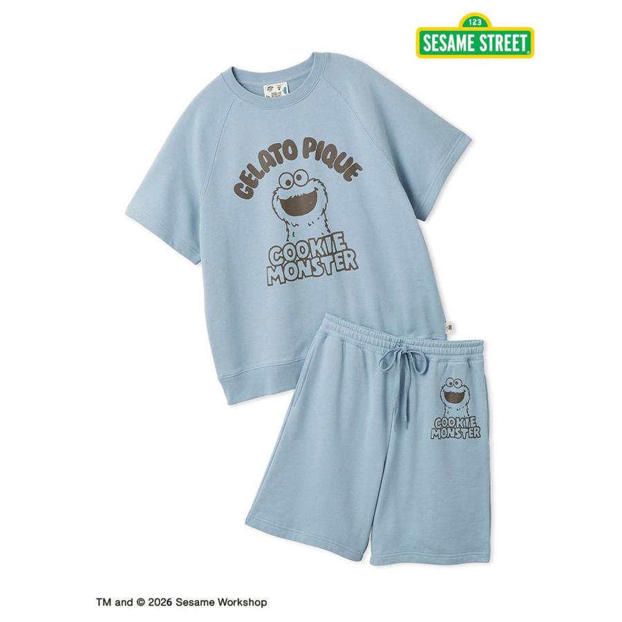 gelato pique（ジェラートピケ） ユニセックス SESAME STREET 裏毛プル