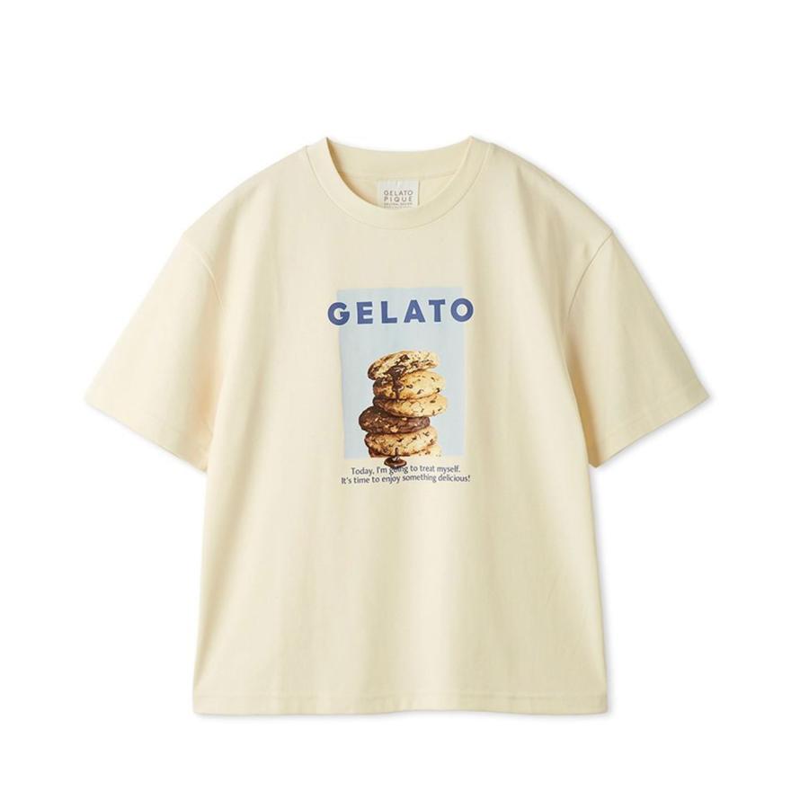gelato pique（ジェラートピケ） 接触冷感 HIGH CALORIEワンポイントT