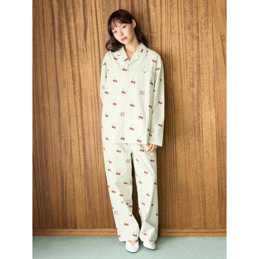 GELATO PIQUE チェリー柄 パジャマセット チェリー」に該当する ｜ルームウェア・パジャマ通販のgelatopique