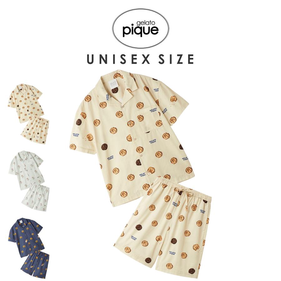 gelato pique（ジェラートピケ） UNISEX 接触冷感 HIGH CALORIE柄