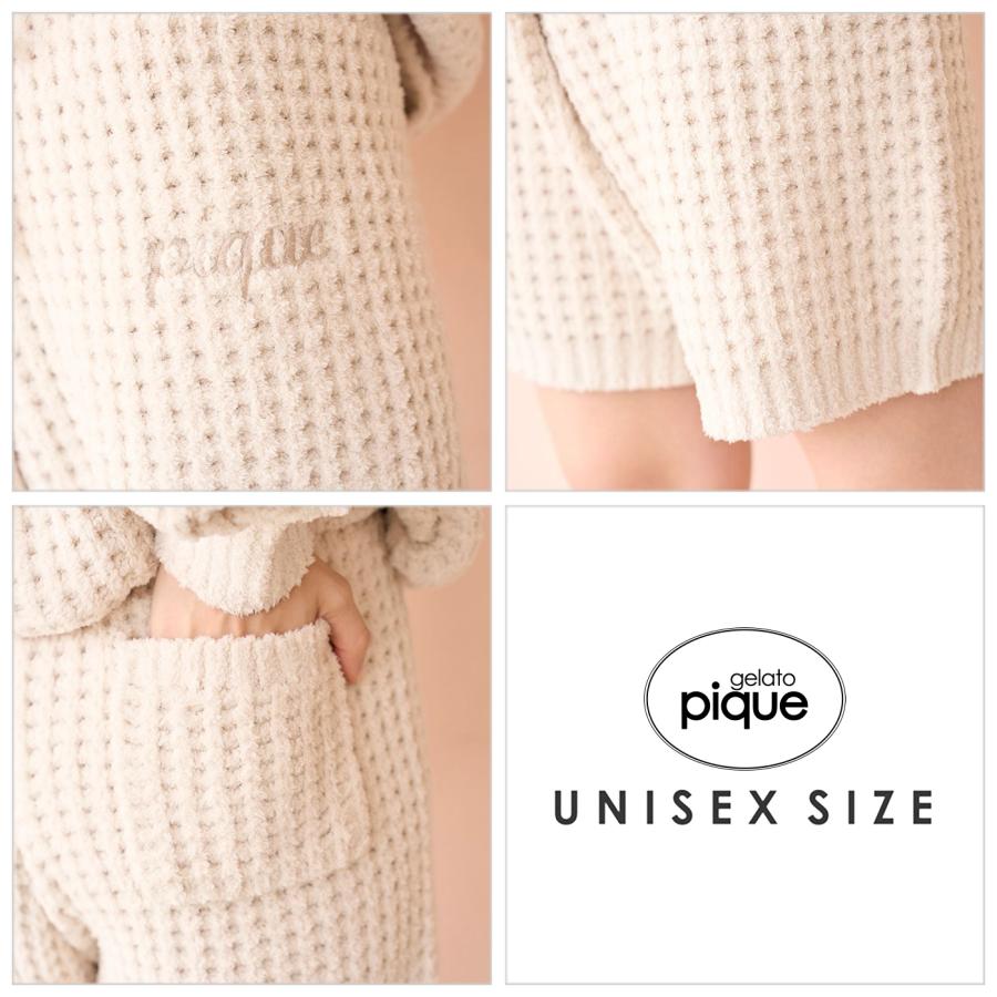 gelato pique ジェラートピケ UNISEX ワッフルハーフパンツ