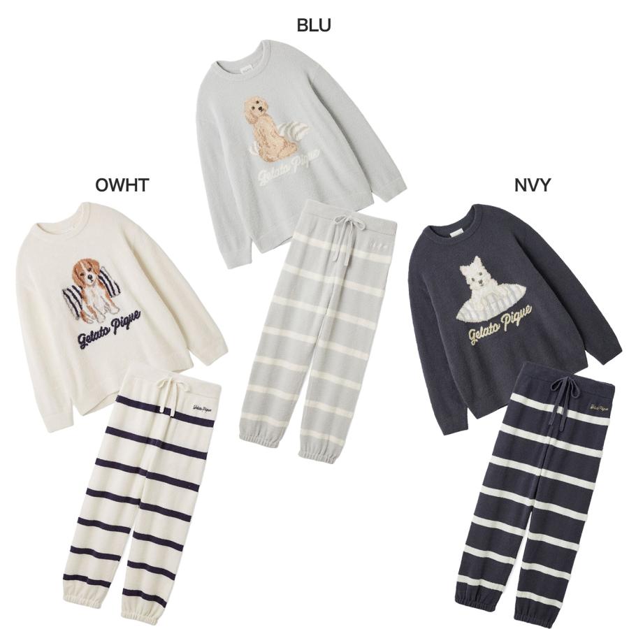 gelato pique（ジェラートピケ） UNISEX エアリーモコプレイフルDOG