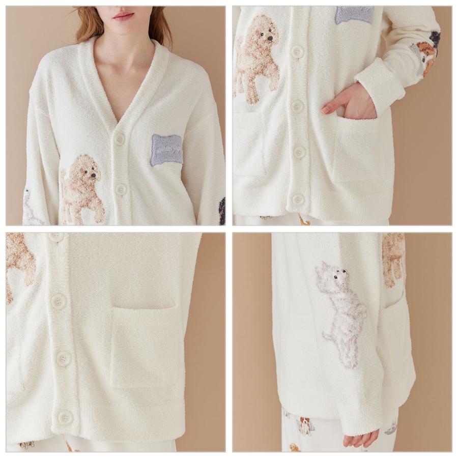 gelato pique（ジェラートピケ） UNISEX エアリーモコプレイフルDOG