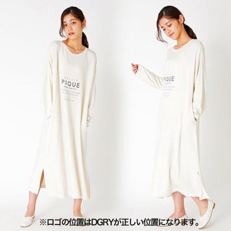 Gelato Pique ジェラートピケ ルームウェア 通販 レーヨンインレイロゴドレス Pwco4261 ジェラピケ レディース 部屋着 パジャマ ワンピース Pwco4261 セレクトショップムー 通販 Yahoo ショッピング
