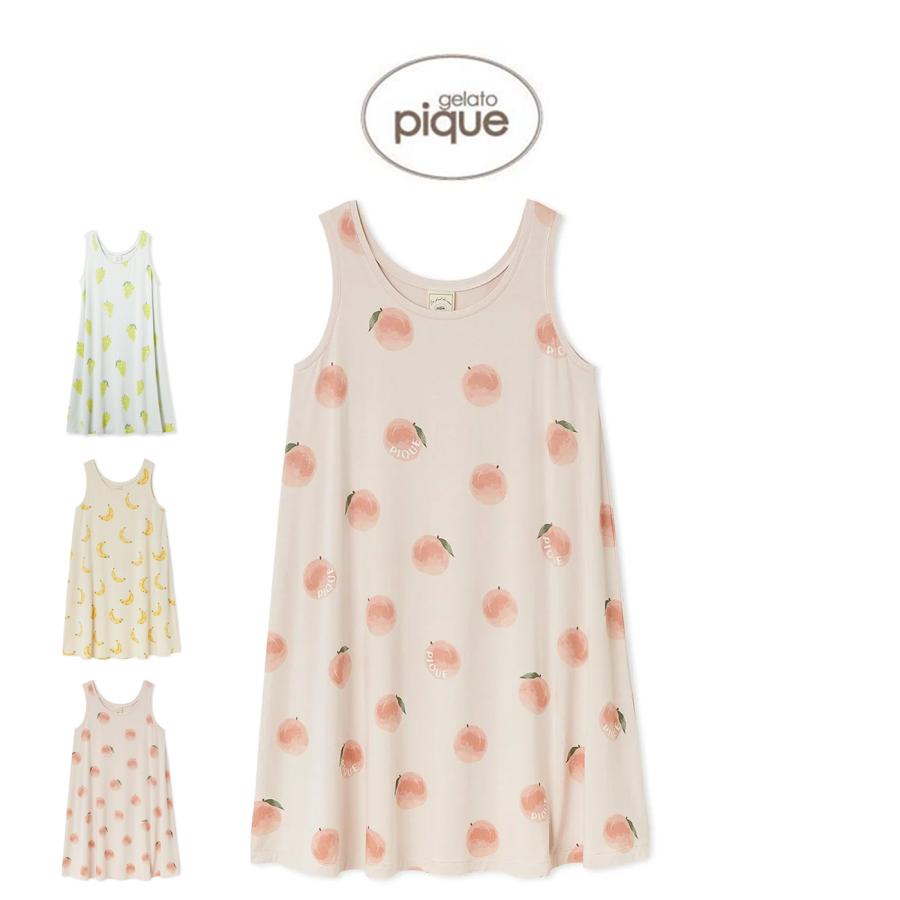 gelato pique ジェラートピケ 接触冷感 フルーツ柄タンク
