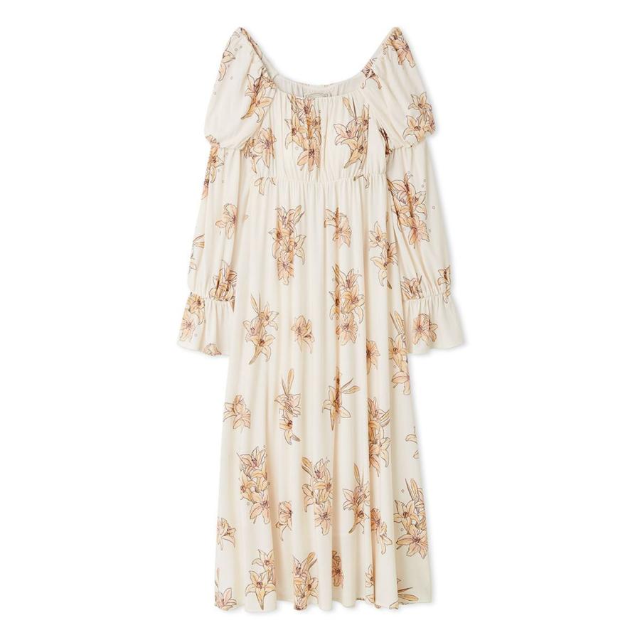 gelato pique（ジェラートピケ） SALE20%OFF MUCHA リリー柄カップイン