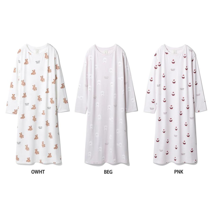 gelato pique ジェラートピケ モチーフ3柄ドレス pwco254372