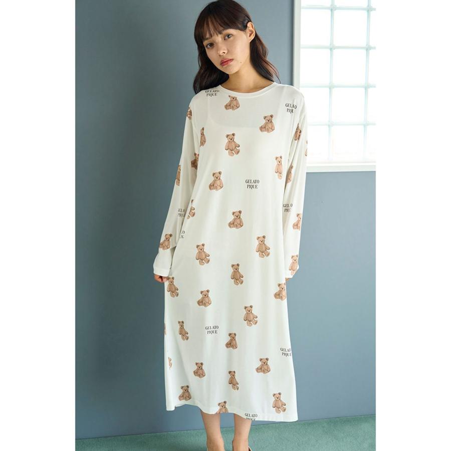 GELATO PIQUE ウエスティ柄 パジャマセット 新品未使用 gelato piqueコラボ モチーフ柄パジャマ＆アイマスクセット オフ