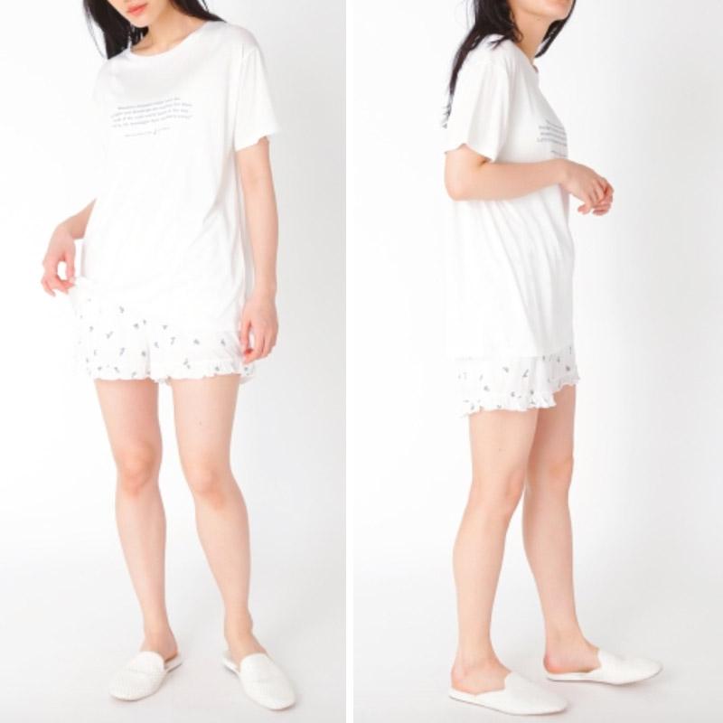 Gelato Pique ジェラートピケ ルームウェア 通販 リトルローズショートパンツ Pwcp4268 ジェラピケ 秋新作 部屋着 パジャマ プレゼントにオススメ Pwcp4268 セレクトショップムー 通販 Yahoo ショッピング