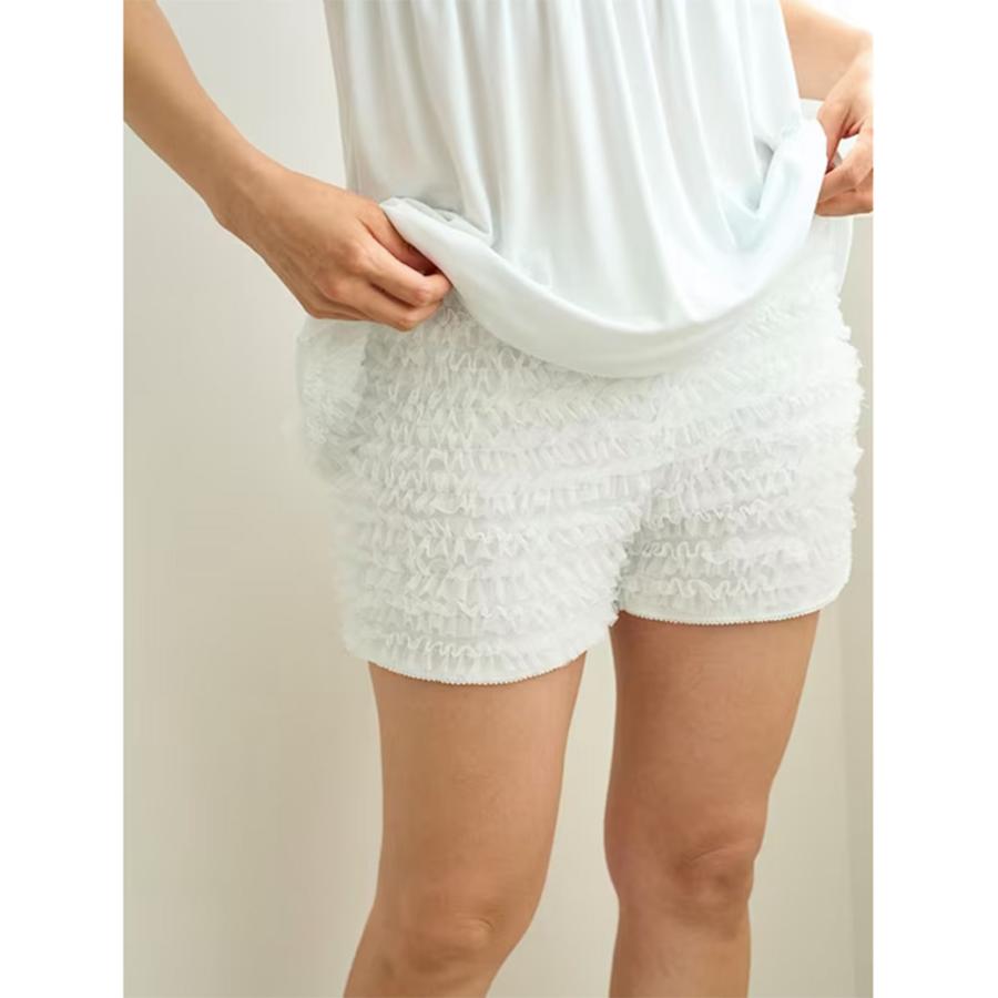 ジェラピケ　上下セット　チュールカップ付きワンピース　チュールショートパンツ gelato pique SALE30%OFF ジェラートピケ チュールショート