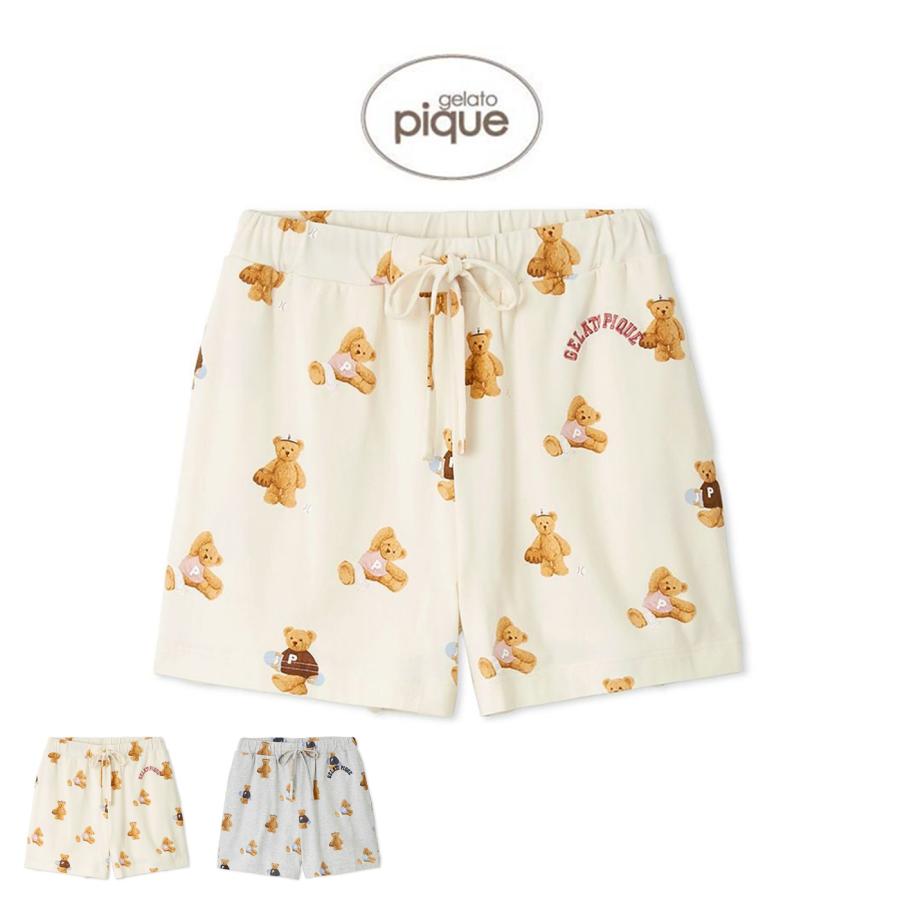 gelato pique ジェラートピケ スポーティーベア総柄ショート