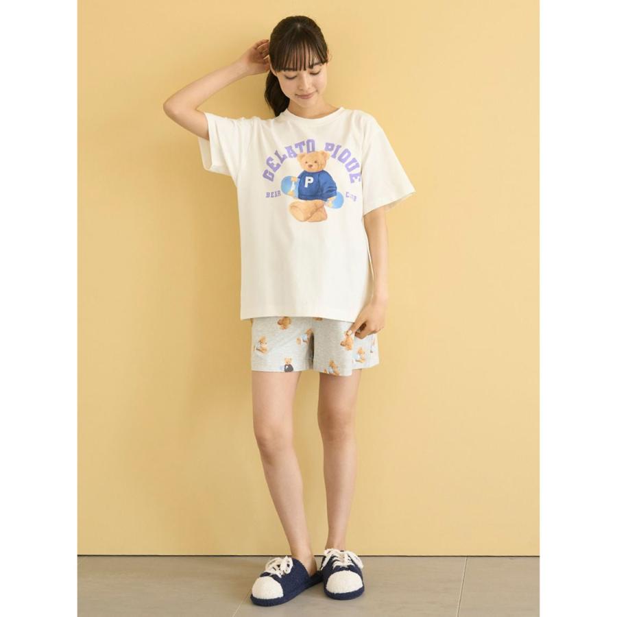 gelato pique ジェラートピケ スポーティーベア総柄ショート