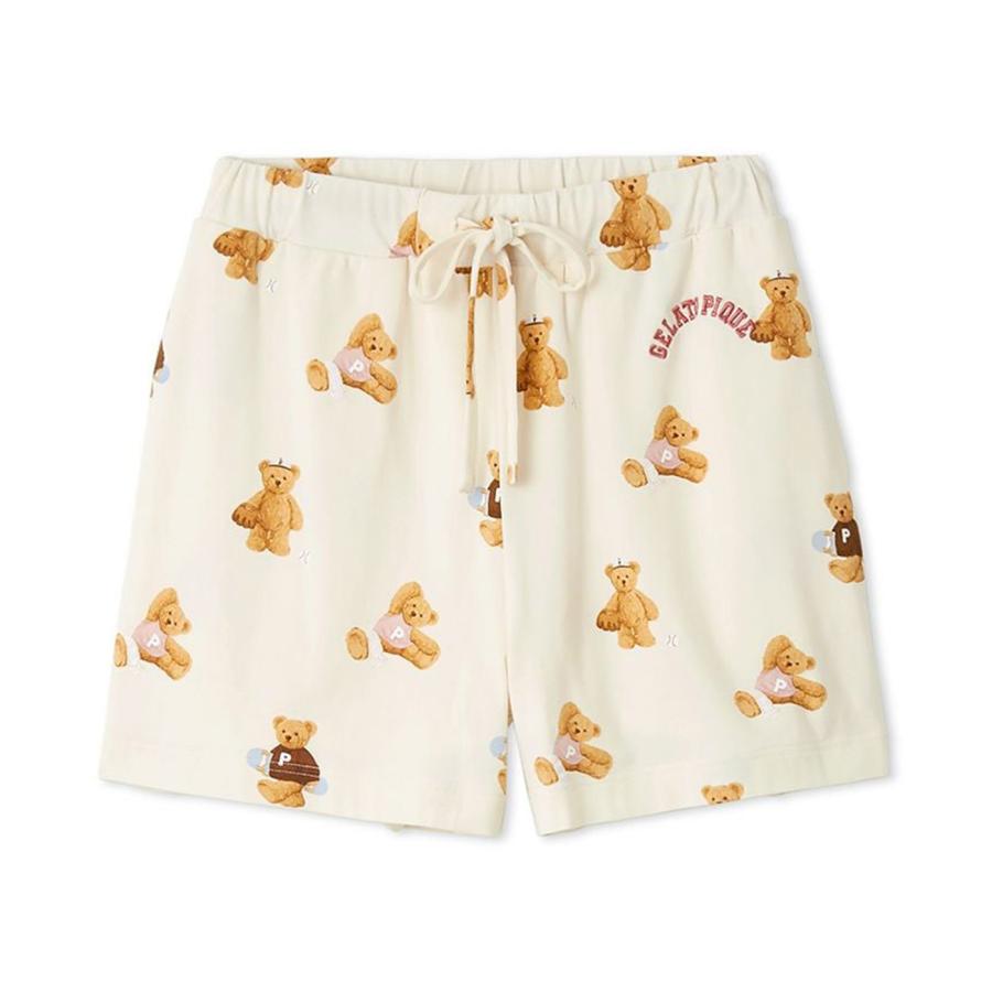 gelato pique ジェラートピケ スポーティーベア総柄ショート