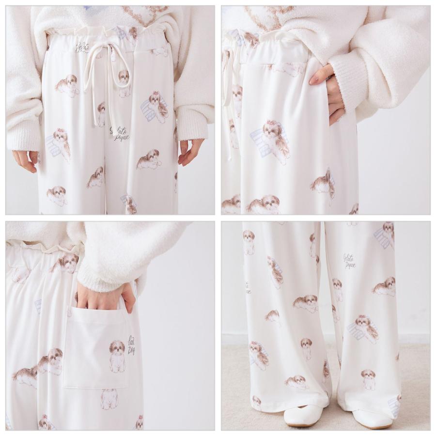 【新品タグ付き】GELATO PIQUE ルームウェアセット シーズー 公式】ルームウェアセット〈gelato pique〉｜おすすめグッズ