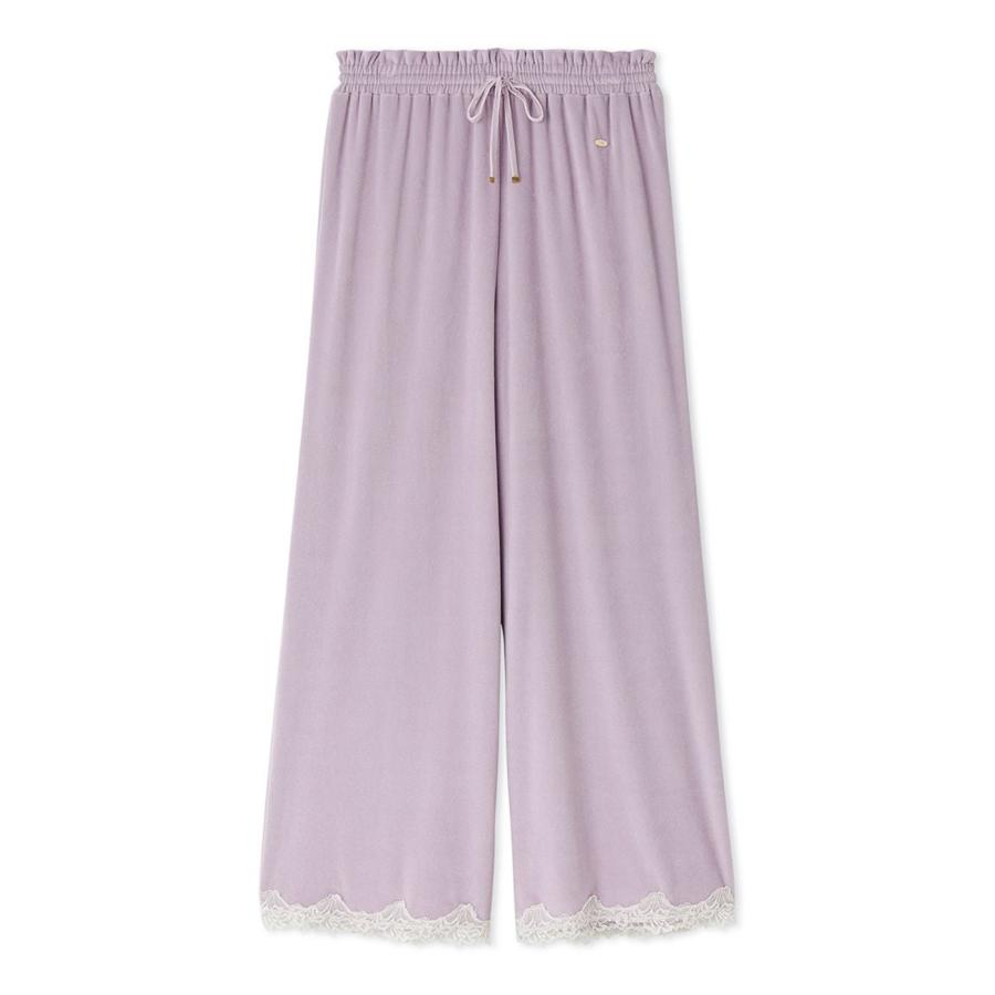 gelato pique（ジェラートピケ） SALE20%OFF MUCHA ベロア×レース