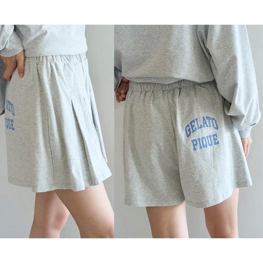 gelato pique（ジェラートピケ） SALE30%OFF カレッジロゴショート