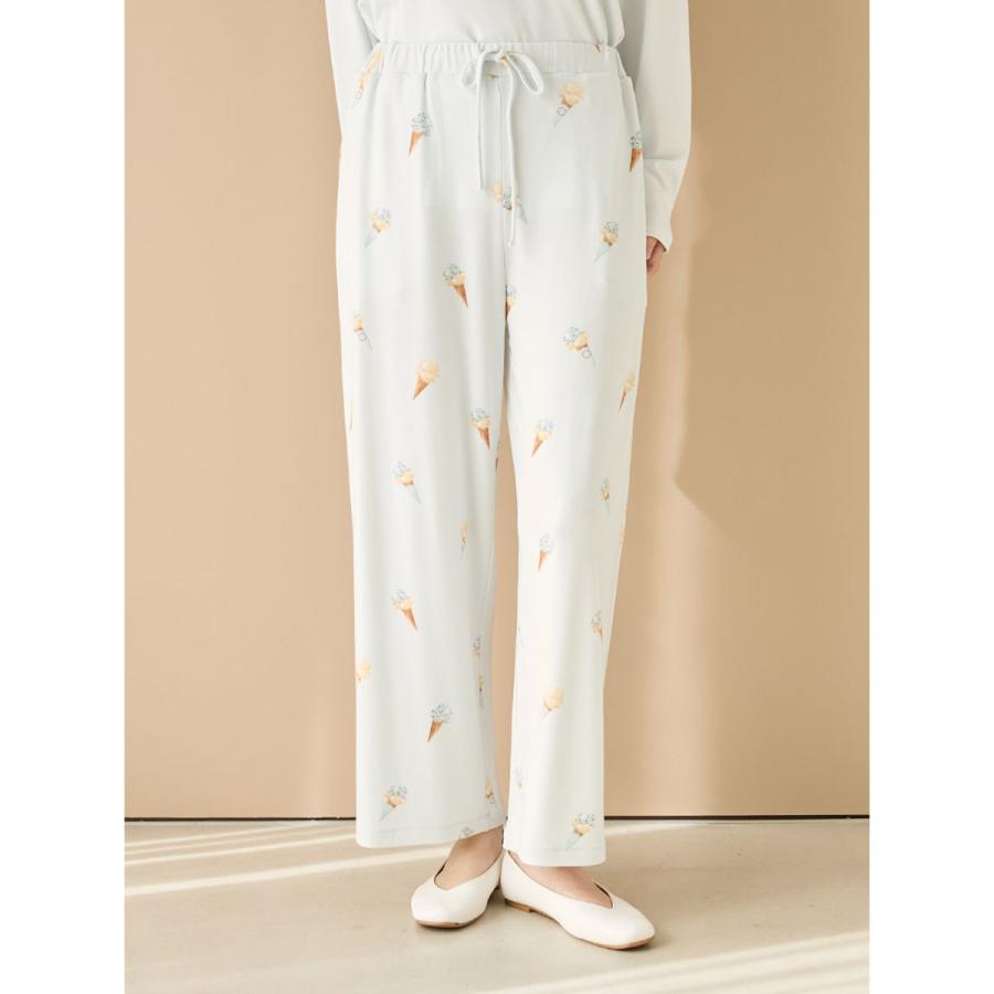 gelato pique（ジェラートピケ） アイス柄ロングパンツ pwcp261266