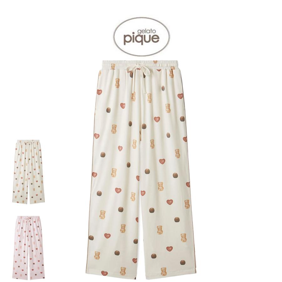 gelato pique（ジェラートピケ） gelato pique Valentine 総柄ロング