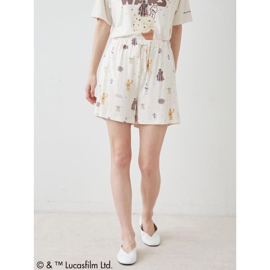 gelato pique（ジェラートピケ） STAR WARS レディース 総柄ショート
