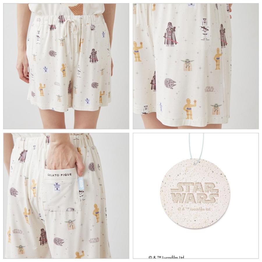 gelato pique（ジェラートピケ） STAR WARS レディース 総柄ショート
