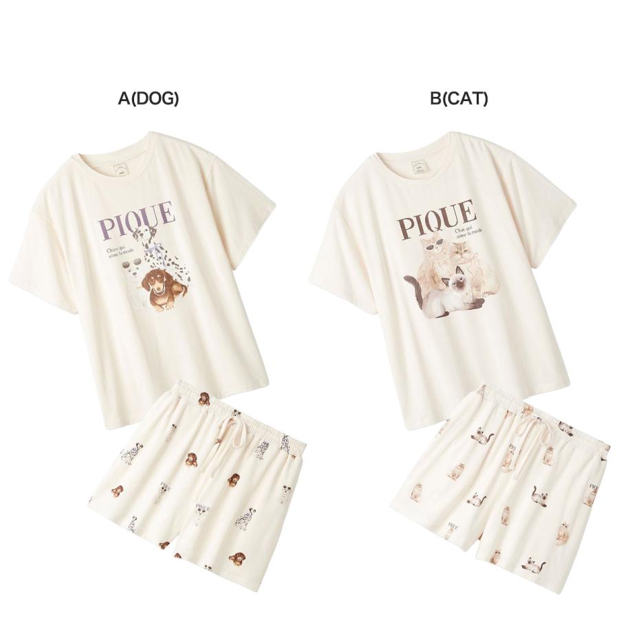gelato pique（ジェラートピケ） 接触冷感 ファッションCATS&DOGSワン