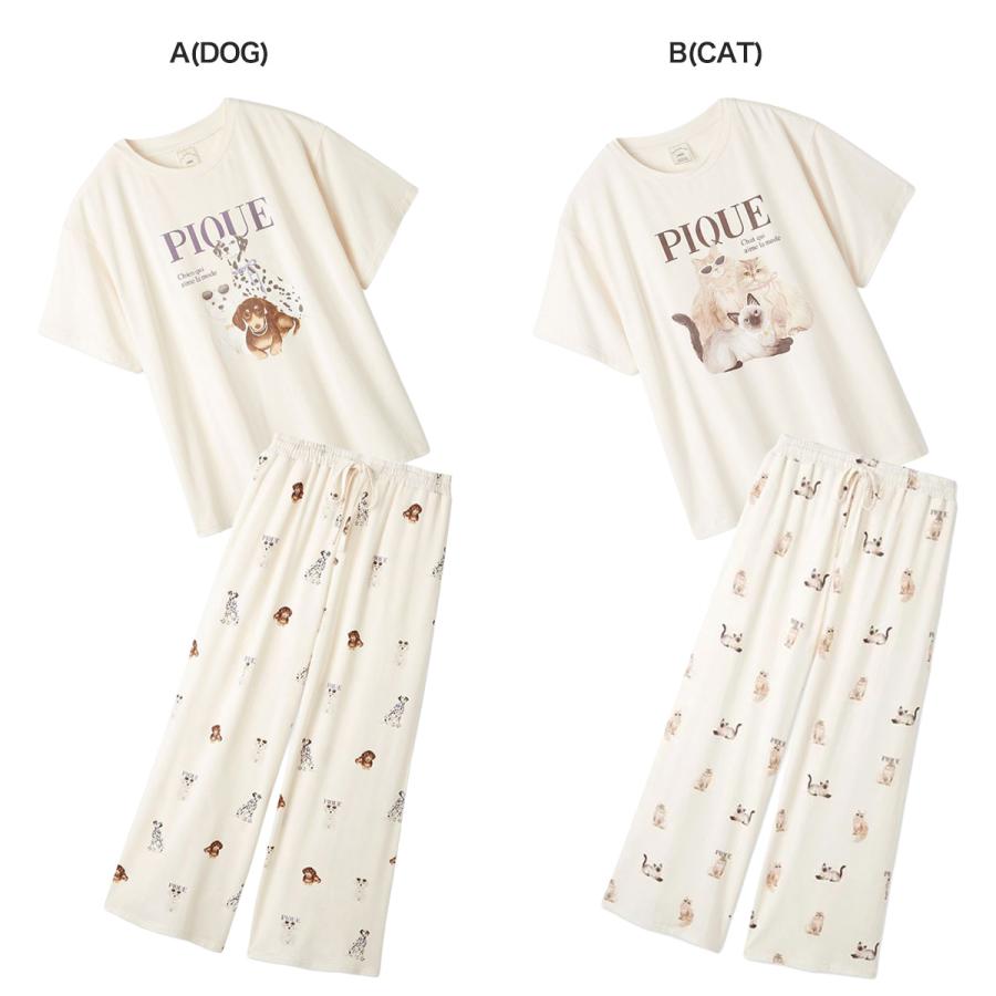 gelato pique（ジェラートピケ） 接触冷感 ファッションCATS&DOGSワン