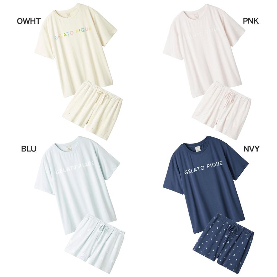 gelato pique（ジェラートピケ） 接触冷感 モチーフ4柄Tシャツ