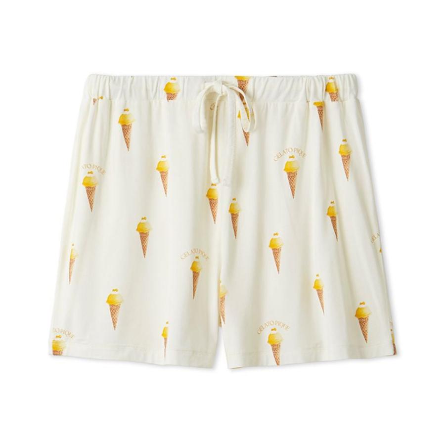 gelato pique（ジェラートピケ） 接触冷感 ソルベ柄ショートパンツ