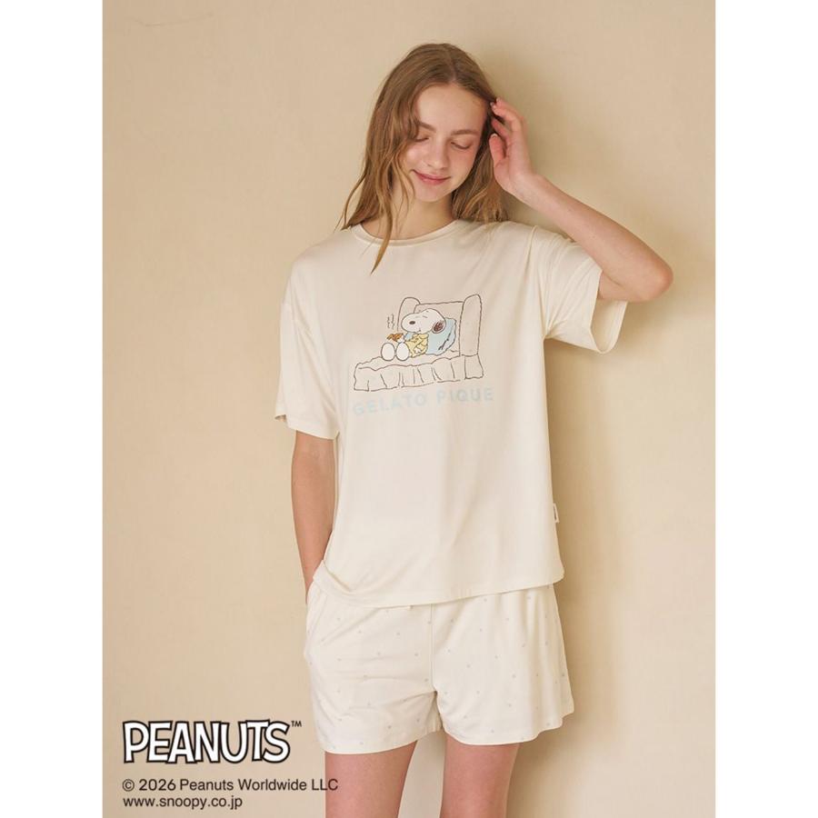 gelato pique（ジェラートピケ） PEANUTS 接触冷感 ショートパンツ