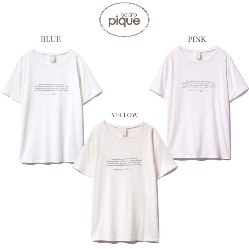 Gelato Pique ジェラートピケ ルームウェア 通販 リトルローズtシャツ Pwct4267 パジャマ トップス プレゼントにオススメ ラッピング Pwct4267 セレクトショップムー 通販 Yahoo ショッピング