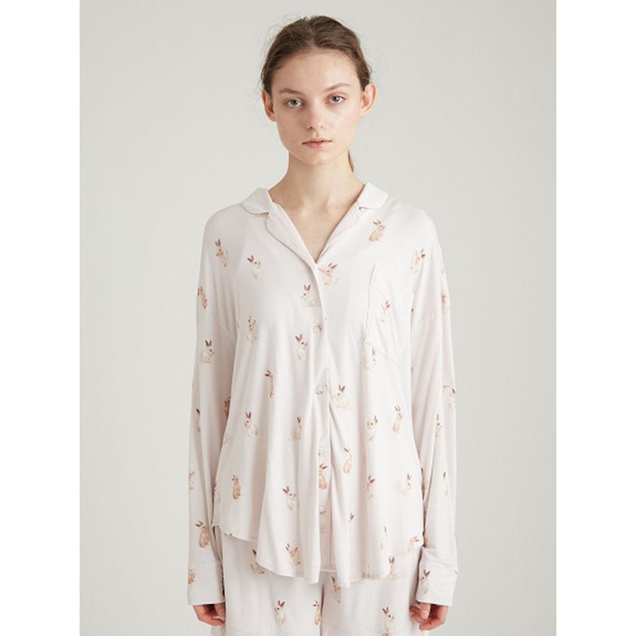 Gelato Pique ジェラートピケ ルームウェア 通販 ラビットモチーフシャツ Pwct 部屋着 Bunny パジャマ イースター ホワイトデー プレゼントにオススメ Pwct セレクトショップムー 通販 Yahoo ショッピング