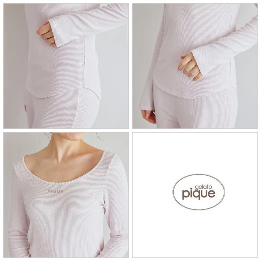 gelato pique（ジェラートピケ） SALE30%OFF モイストリブロンT