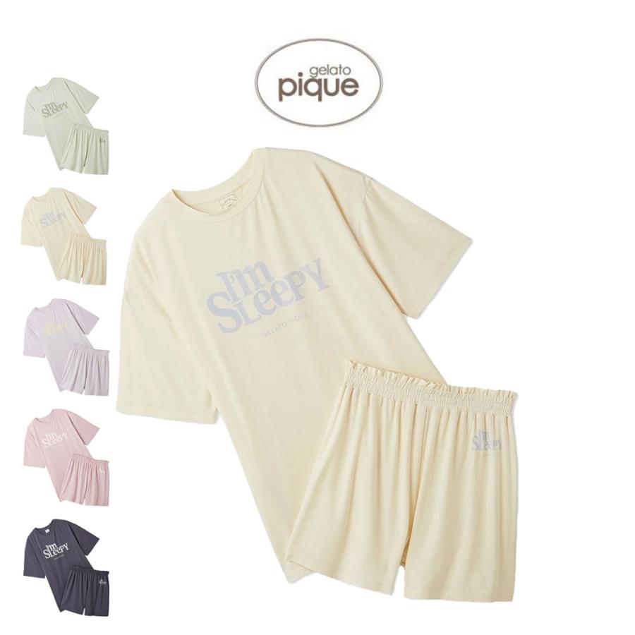 gelato pique ジェラートピケ カラフルレーヨンロゴBIGTシャツ gelato pique ジェラートピケ カラフルレーヨンロゴBIGTシャツ