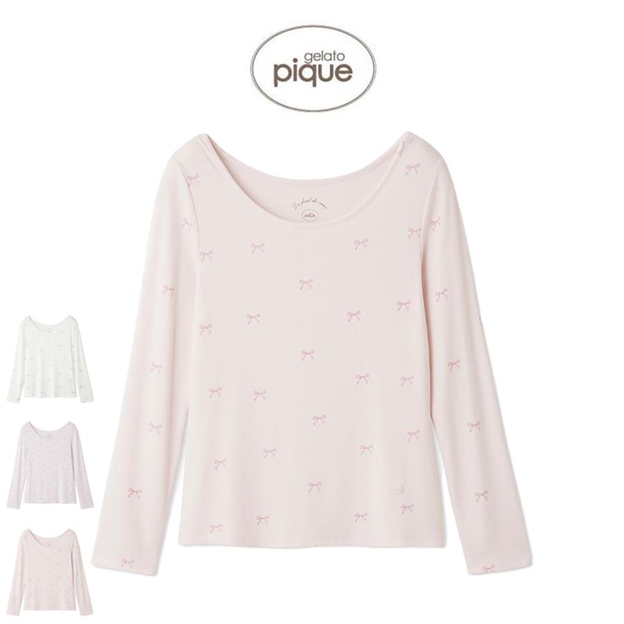gelato pique ジェラートピケ モチーフ3柄ロンT pwct251310