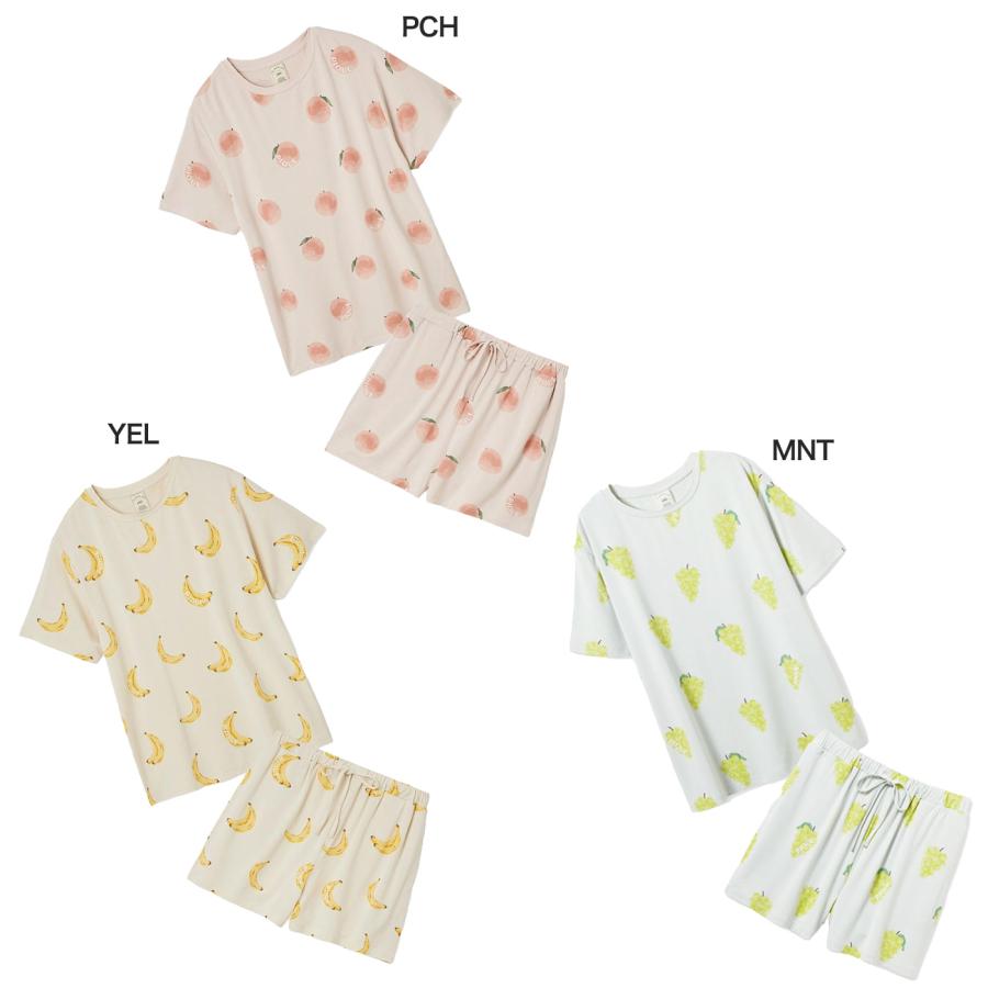gelato pique ジェラートピケ 接触冷感 フルーツ柄Tシャツ