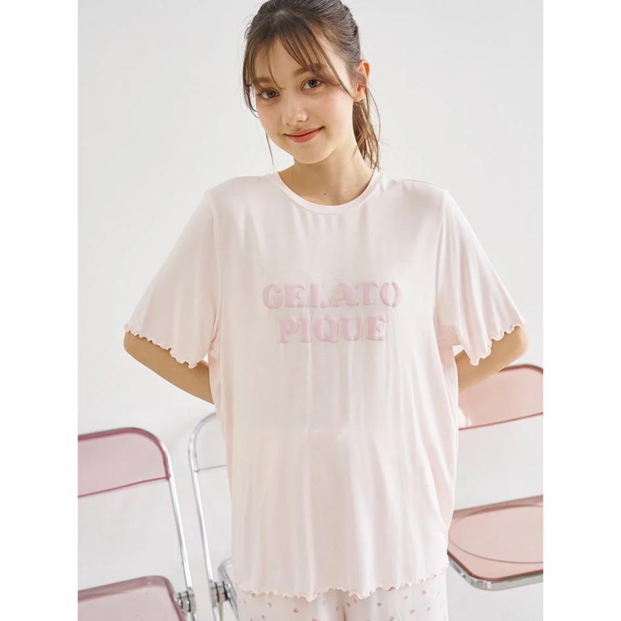 gelato pique ジェラートピケ 接触冷感 ロゴメローTシャツ