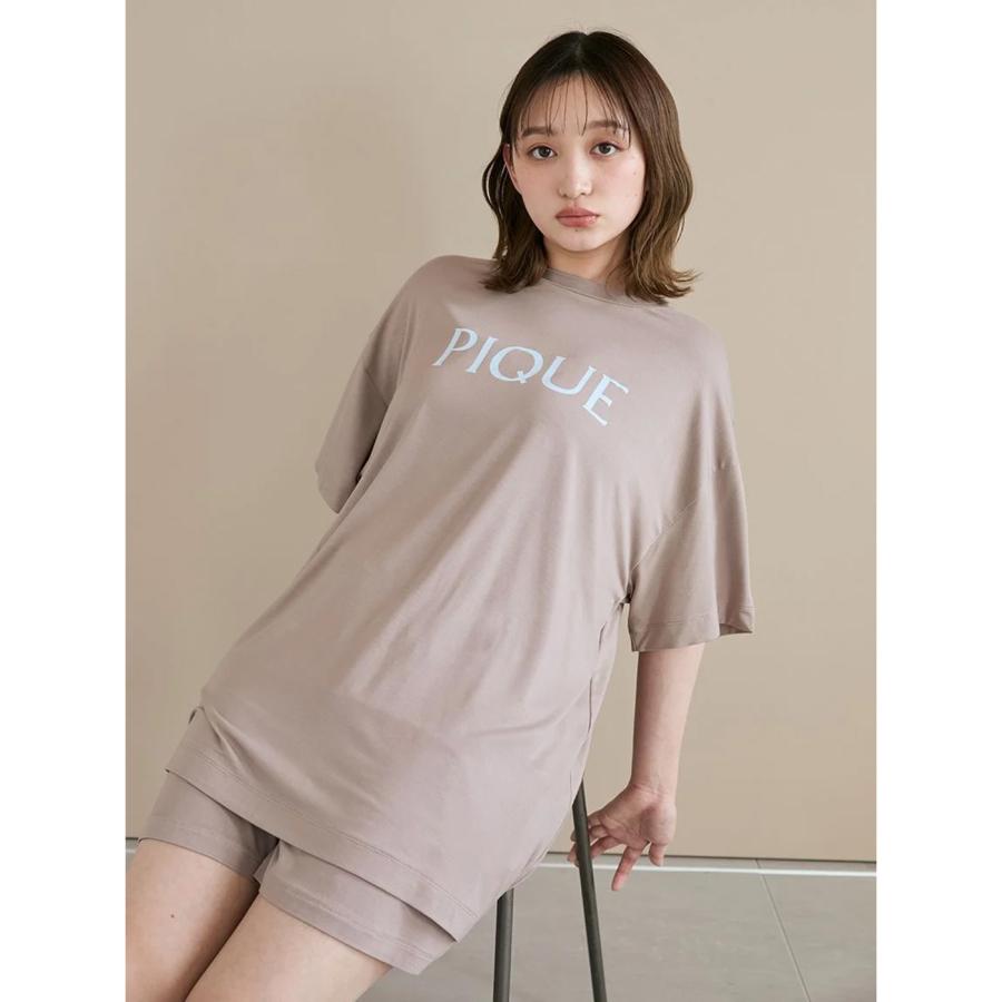 接触冷感 カラーレーヨンロゴ セットアップ 新品未使用 ジェラートピケ 接触冷感 レーヨンロゴ セットアップ 新品未使用 ジェラートピケ