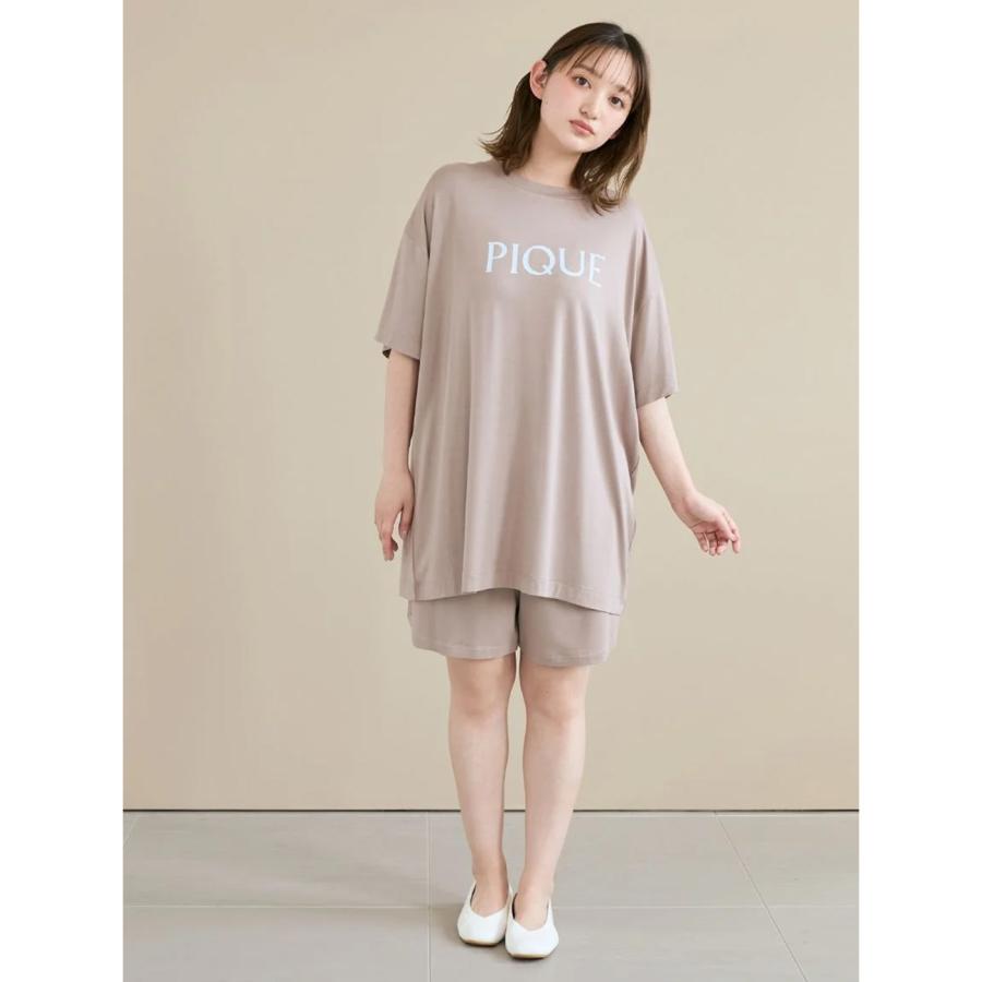 接触冷感 カラーレーヨンロゴ セットアップ 新品未使用 ジェラートピケ 接触冷感 レーヨンロゴ セットアップ 新品未使用 ジェラートピケ