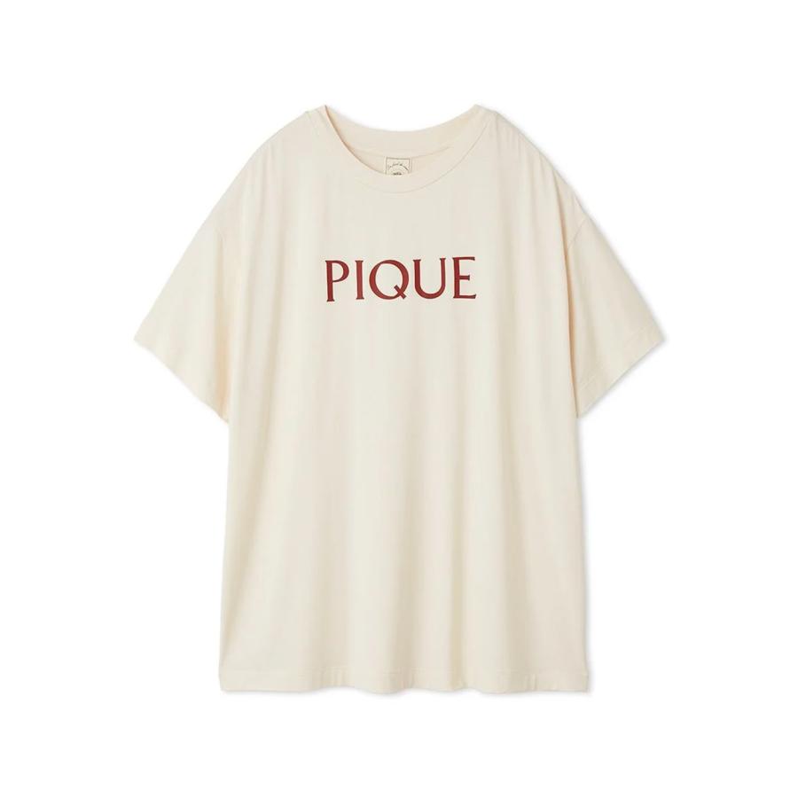 gelato pique ジェラートピケ 接触冷感 カラーレーヨンロゴT